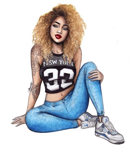 Стиль свэг девушки