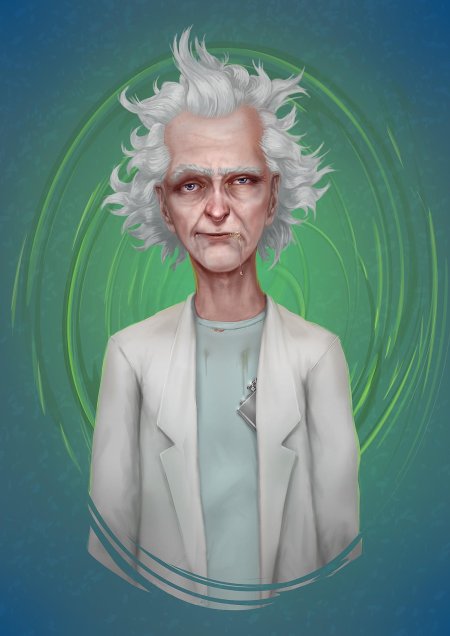 Рик санчес арт