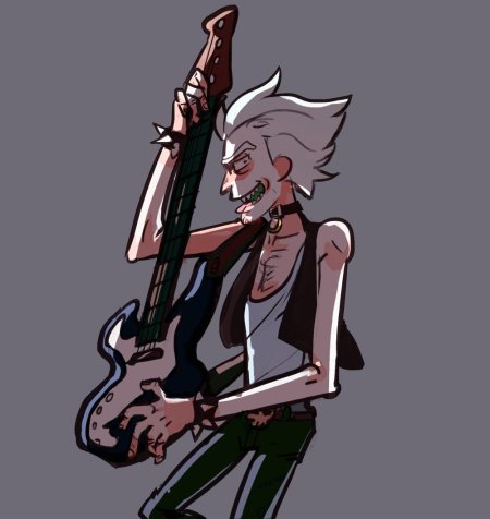 Рик санчес арт