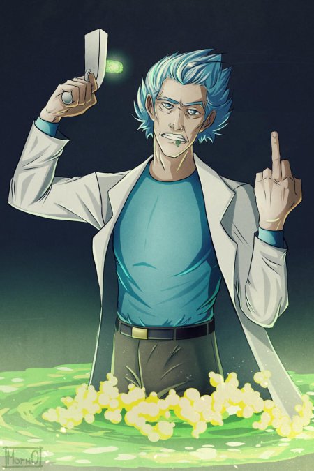 Молодой рик санчес