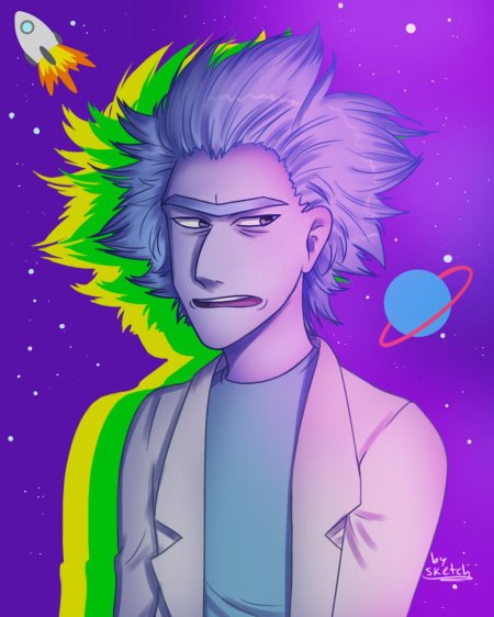 Рик санчес арт