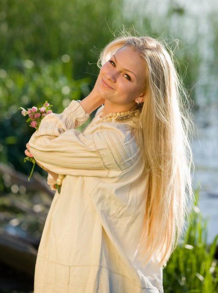 Славянская девушка