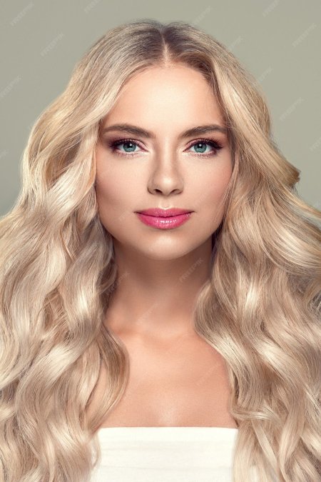 Светлые волосы женские