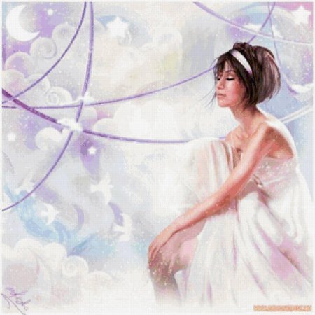 Мечтательная девушка