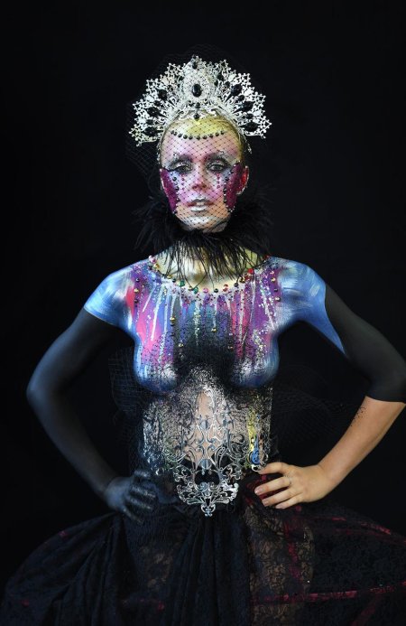 Боди арт фотосессия