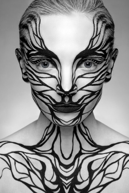 Боди арт макияж