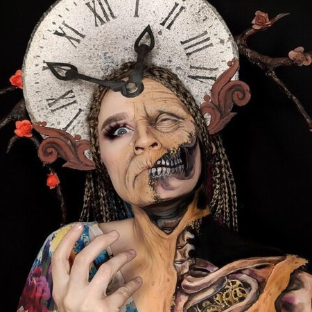 Хэллоуин макияж