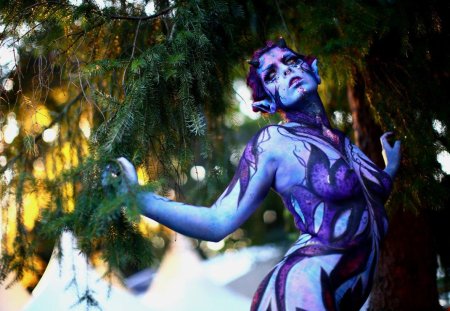 Бодиарт женщины