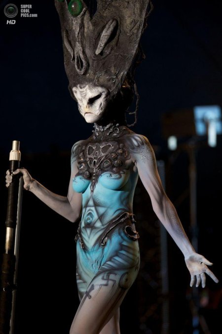 Фестиваль бодиарта в москве