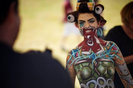 Бодипейнтинг искусство