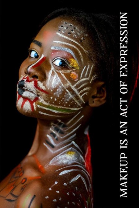 Африканский макияж