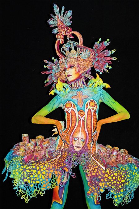 Бодипейнтинг искусство