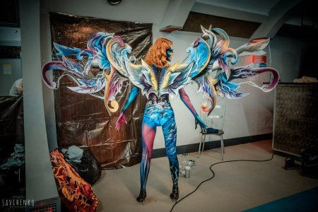 Боди арт искусство