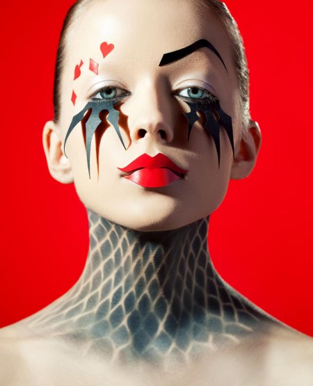 Макияж в стиле сюрреализм