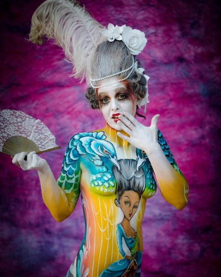 Бодипейнтинг искусство