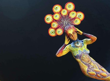 Бодипейнтинг искусство