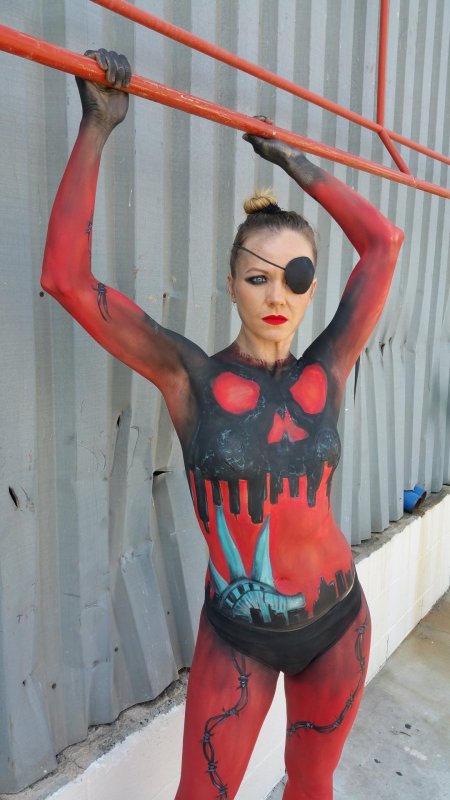 Макияжа на хэллоуин