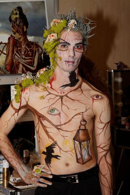 Бодиарт мужчины