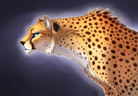 Гепард мультяшный
