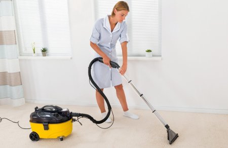 Химчистка ковров пылесосом керхер