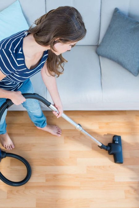 Уборка пылесосом