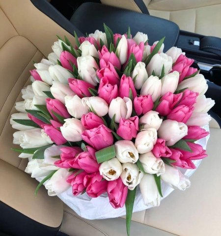 Букет тюльпан