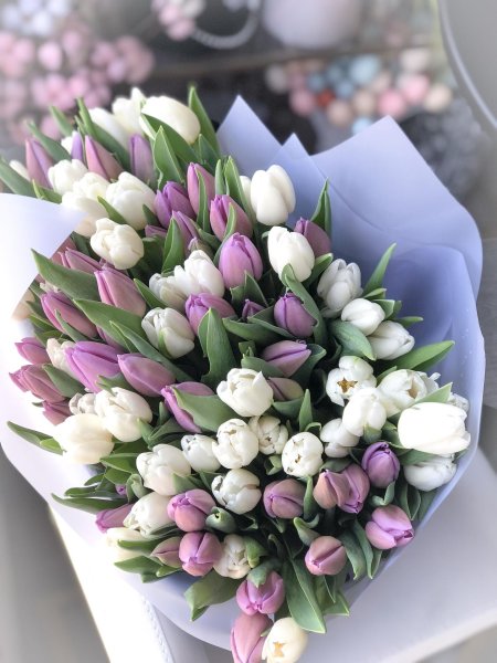 Букет тюльпан