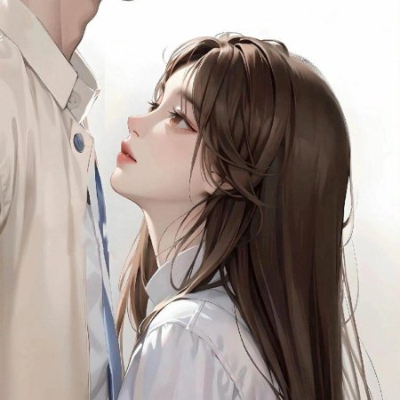 Красивая аниме девушка