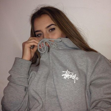 Зип худи stussy