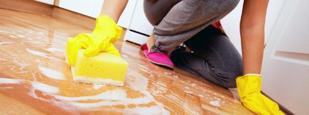 Помыть полы