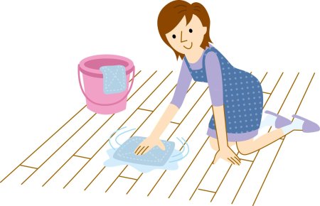 Мытье полов