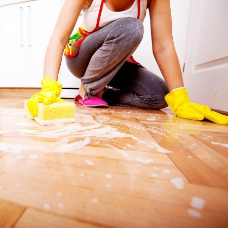 Помыть полы