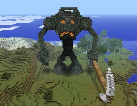 Голем в майнкрафт