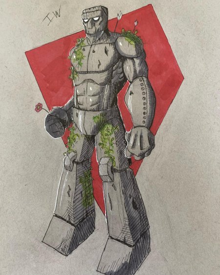 Майнкрафт железный голем