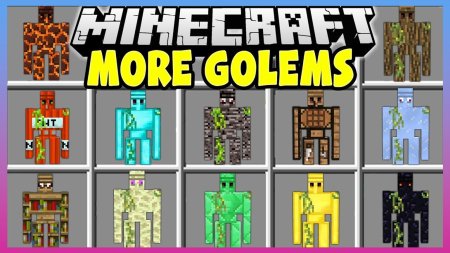 Голем майнкрафт