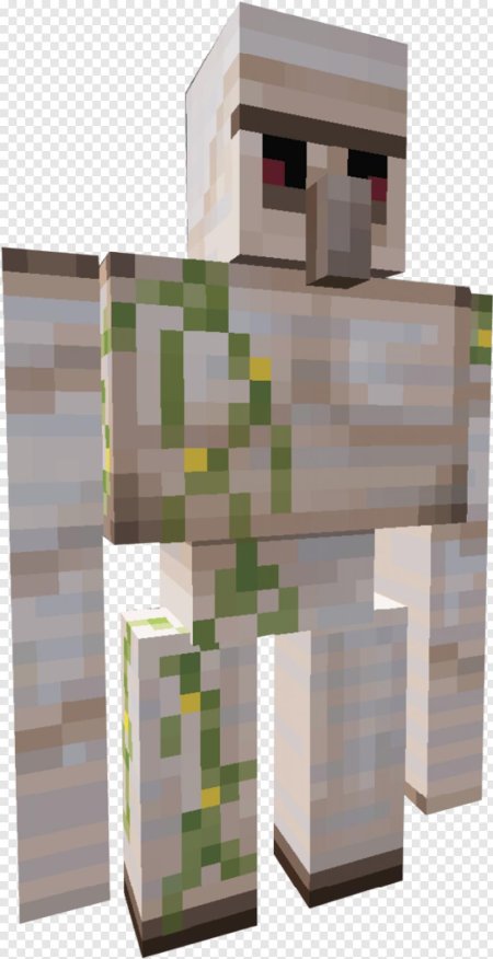 Железный голем в майнкрафт