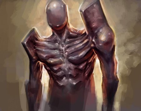 Голем плоти арт