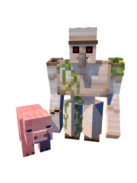 Железный голем в майнкрафт