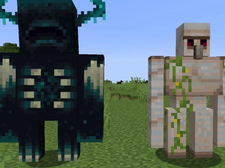 Майнкрафт железный голем