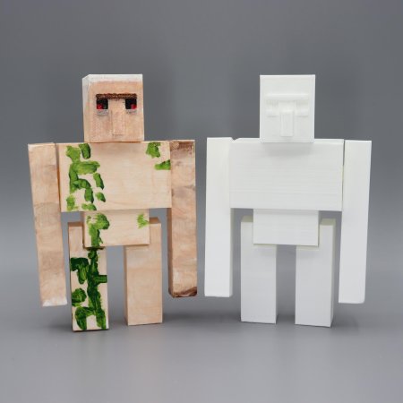 Майнкрафт железный голем