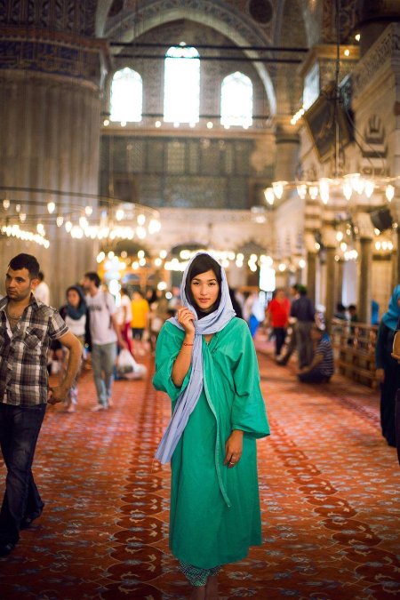 Мусульманская девушка