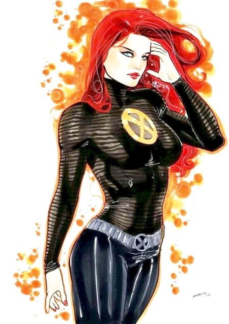 Девушка из марвел