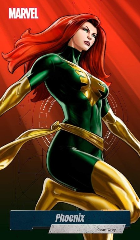 Женщина феникс марвел