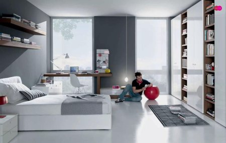 Интерьер подростковой комнаты