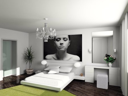 Интерьер спальной