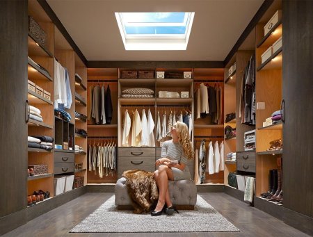 Большая гардеробная