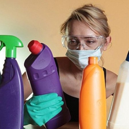 Отравление бытовой химией