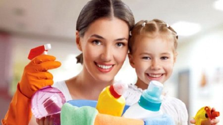 Дети и бытовая химия