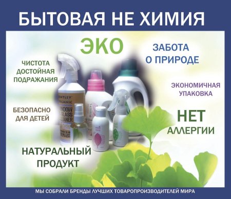 Экологичная бытовая химия