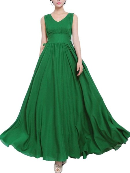 Платье lucio макси зеленое